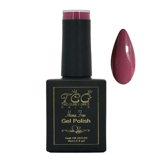 TCG Dusty Mauve Gel Polish 15 ml – HEMA-Free Professional Gel Polish NZ