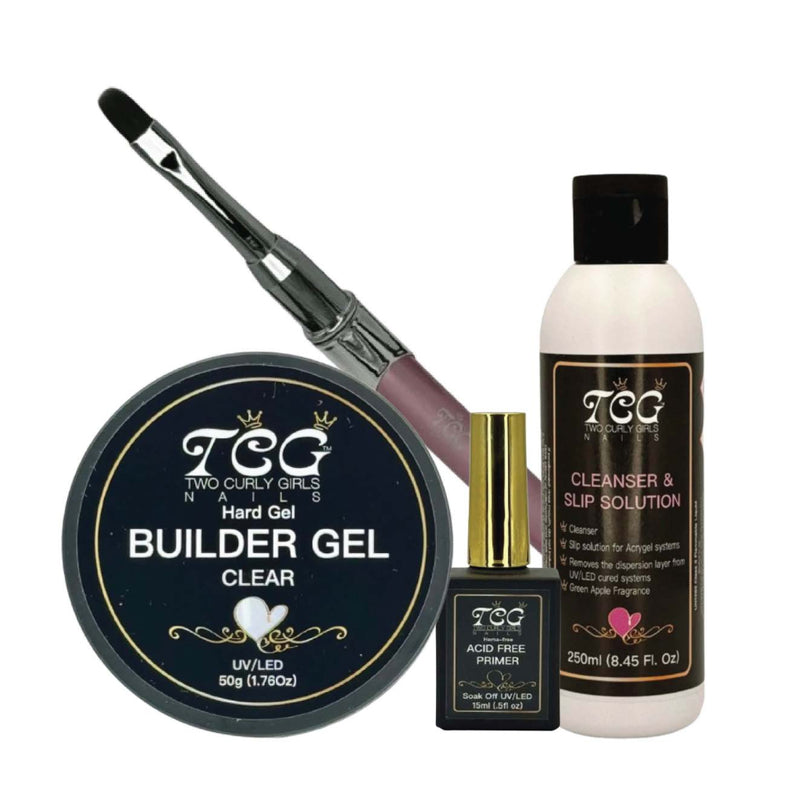 Hard Gel Nail Kit NZ | TCG Builder Gel Starter Kit