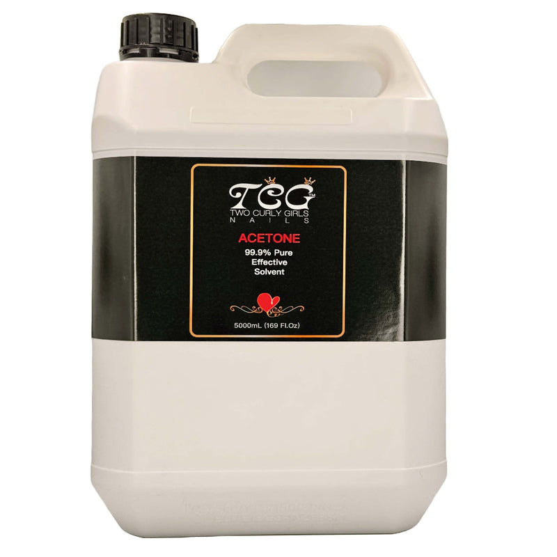 Acetone 5 Litre | TCG Nail Polish Remover & Soak Off Solution NZ