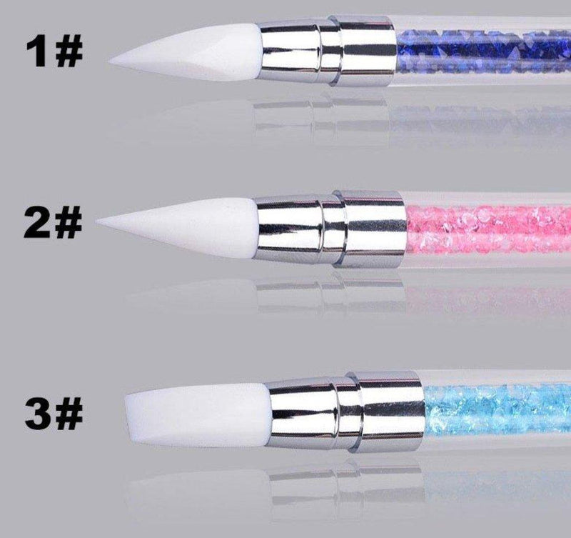 2 Way Silicone Tip Nail Art Tool - NSI NZ Ltd