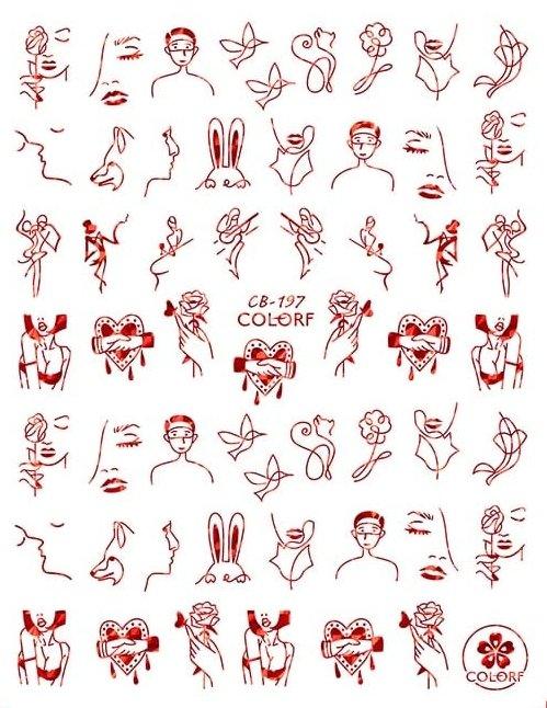 CB197 Valentines Sticker - NSI NZ Ltd