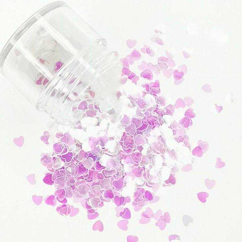 Pink Heart Glitter - NSI NZ Ltd